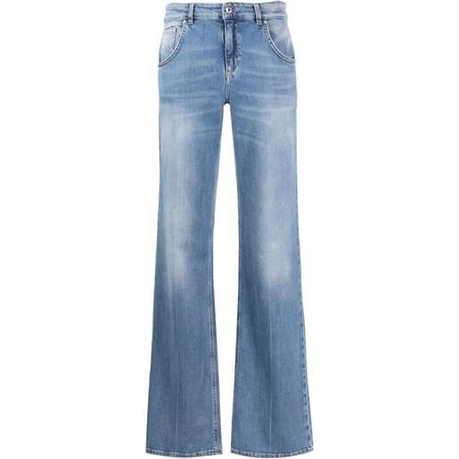 Blumarine 2j112a straight leg jeans
