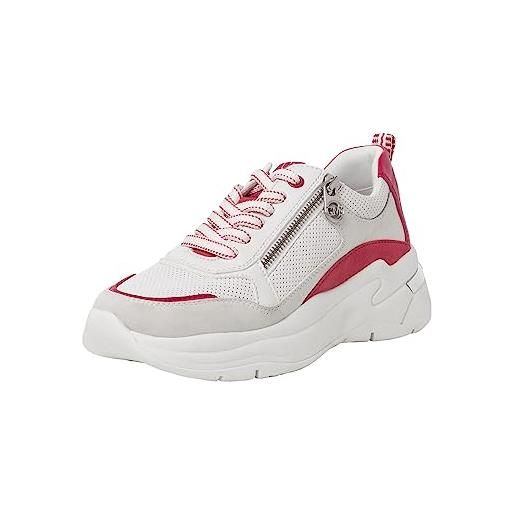 MARCO TOZZI donna 2-2-83703-20, scarpe da ginnastica, white pink c, 41 eu