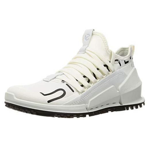 ECCO biom 2.0 w low tex, sneaker donna, bianco bright white white, 38 eu