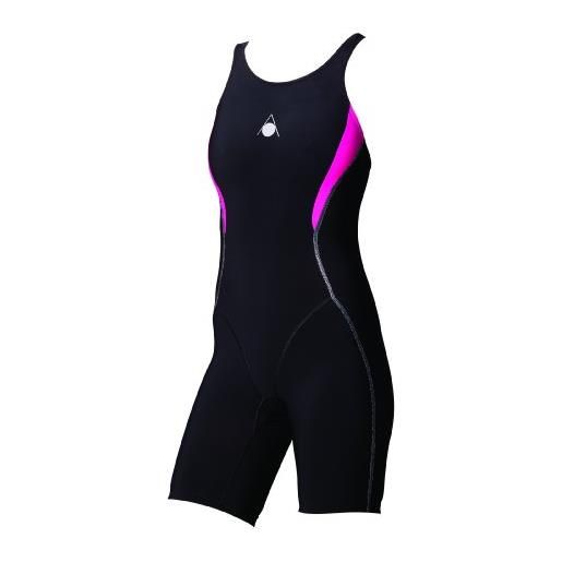 Aqua Sphere energize training suit, colore: nero/rosa, donna, energize, nero/rosa, 76 cm