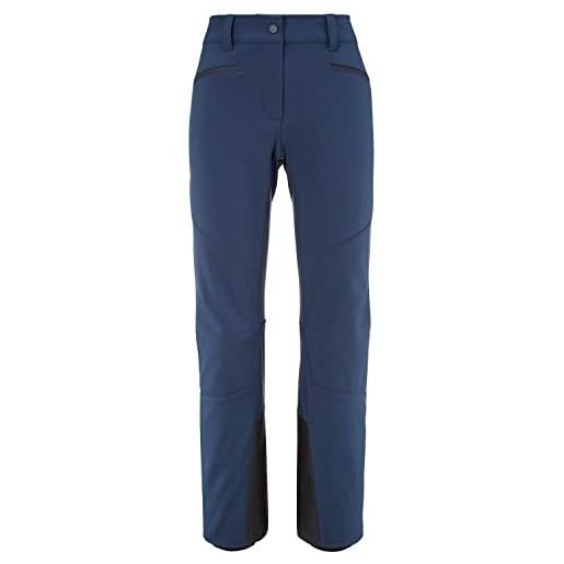 Millet - magma pant w - pantaloni da sci donna - antivento e idrorepellenti - escursioni, racchette da neve, scialpinismo - nero