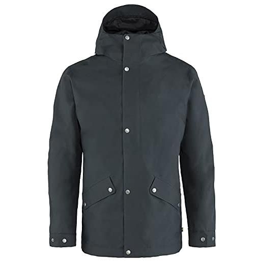 Fjällräven visby 3 in 1 jacket m, giacca uomo, dark navy, l