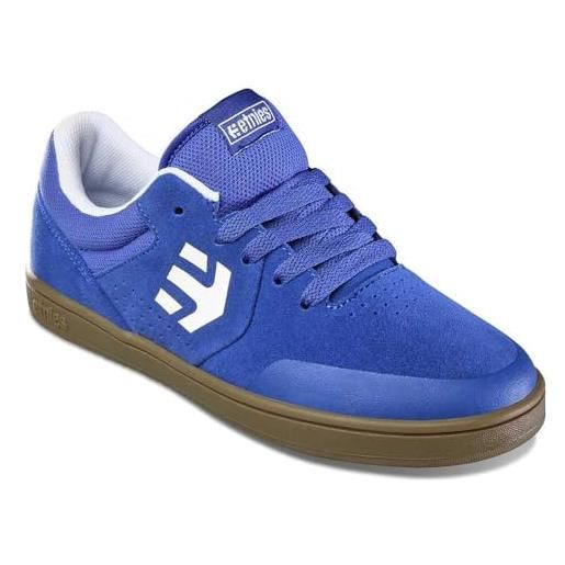 Etnies kids marana, scarpa da skate, royal/white, 34 eu