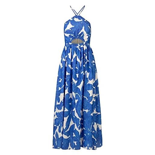 ApartFashion vestito nan, blue-crema, 44 donna