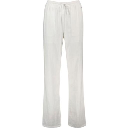 TOMMY JEANS pantaloni misto lino con coulisse donna