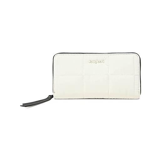 Desigual mone_cocoa fiona, accessory-travel wallet donna, white, u