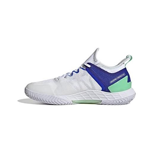 Adidas adizero ubersonic 4 w lanzat, sneaker donna, ftwr white/violet fusion/silver met, 39 1/3 eu