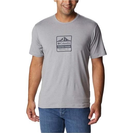 Columbia tech trail front graphic tee - uomo
