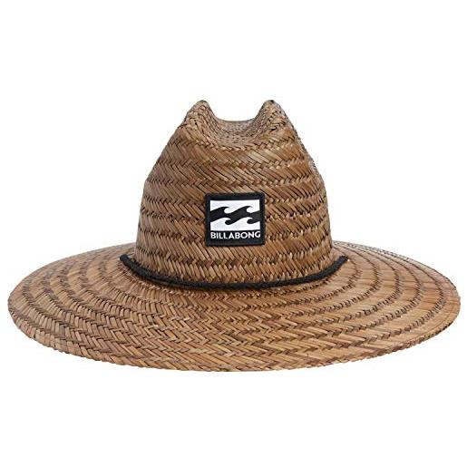 Billabong men's classic straw sun hat, brown, one size