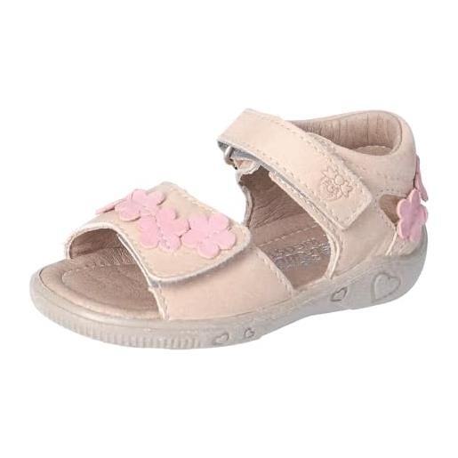 RICOSTA ragazza sandali tildi, larghezza: stretta (wms), sandalo, scarpe estive, scarpe casual, velcro, rosa (rose / 310), 26 eu
