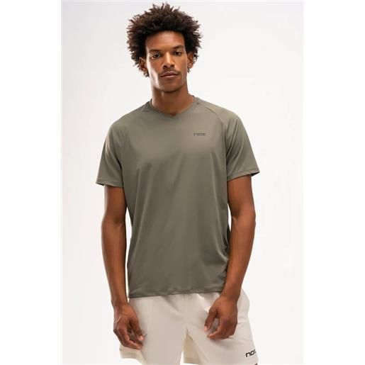 Nox t-shirt pro fit verde oliva da uomo