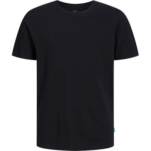 Jack & Jones t-shirt semplice nera da bambino