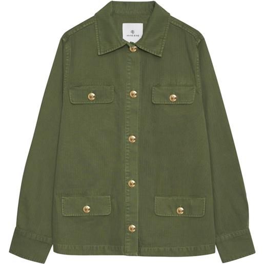 ANINE BING giacca corey - verde