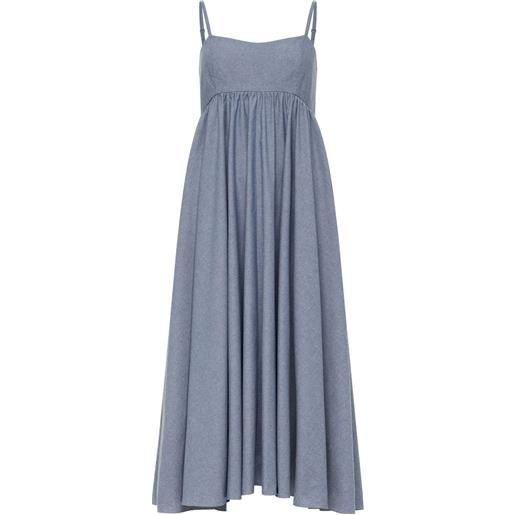 AZEEZA abito rachel midi - blu