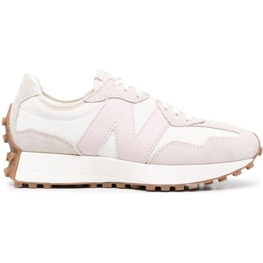 New Balance sneakers con inserti 327 - bianco