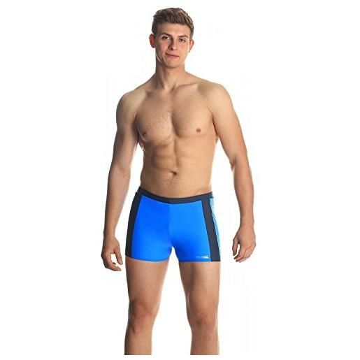 Aqua Speed aqua-speed jason mens aquashorts, pantaloncini da bagno uomo, blue/grey/white, s