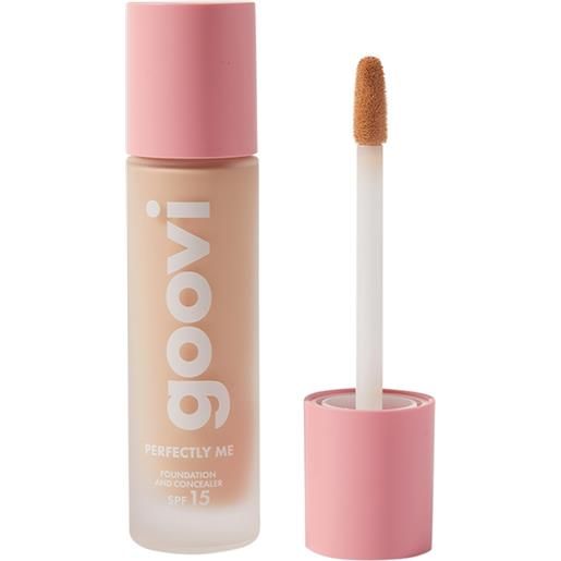 GOOVI perfectly me!Foundation and concealer spf15 02 almond modulabile 30ml