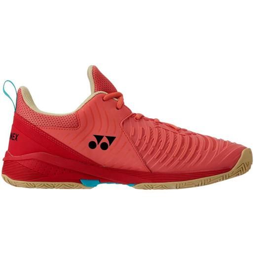 Yonex power cushion sonicage 3 indoor shoes rosso eu 40 donna