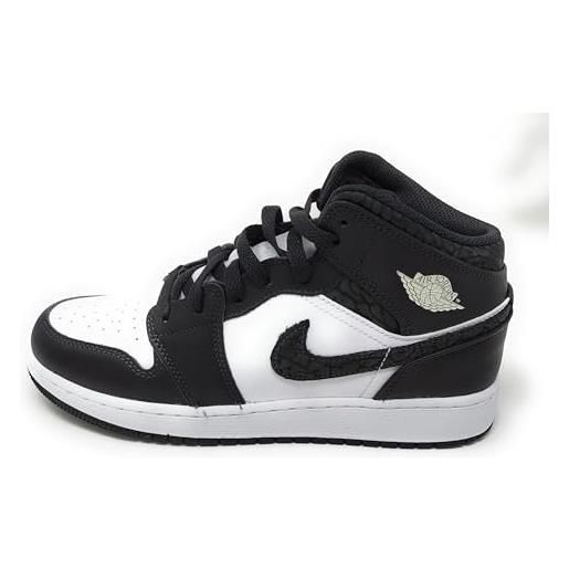 Nike air jordan 1 mid sneaker verde da ragazzo dq8423-301