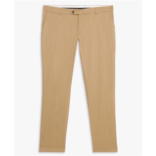 Brooks Brothers khaki slim fit double twisted cotton chinos