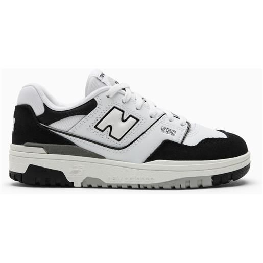 New Balance sneaker bassa 550 nera/bianca