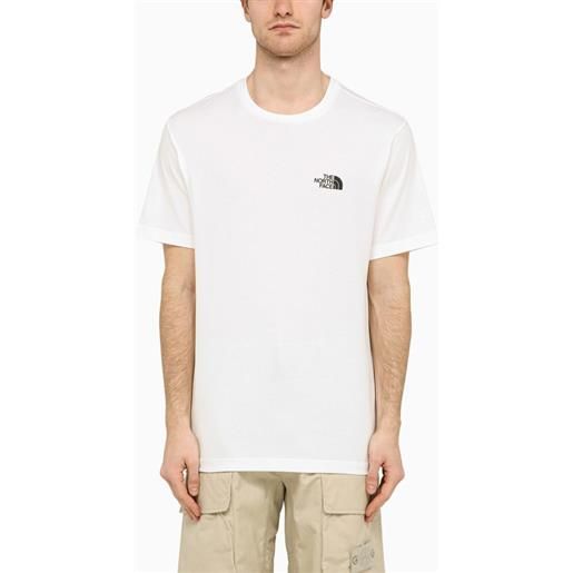 The North Face t-shirt bianca con logo