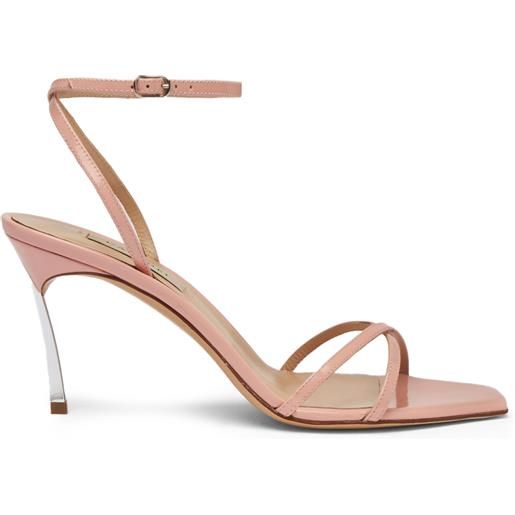 Casadei superblade patent leather sandals minou