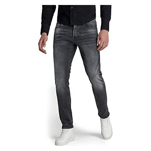 G-STAR RAW 3301 slim jeans, jeans uomo, blu (vintage medium aged 51001-8968-2965), 30w / 32l