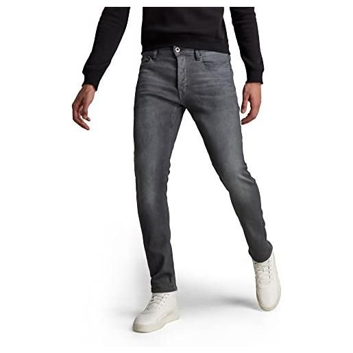 G-STAR RAW 3301 slim jeans, jeans uomo, grigio (vintage skyrocket 51001-d324-d908), 28w / 32l