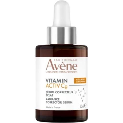 AVENE (Pierre Fabre It. SpA) avene vitamin activ cg siero viso - siero correttore illuminante ed uniformante - 30 ml