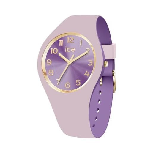 Ice-watch - ice duo chic violet - orologio porpora da donna con cinturino in plastica - 021819 (small +)