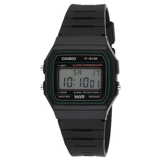Casio f-91w-3dg - orologio da polso colore nero