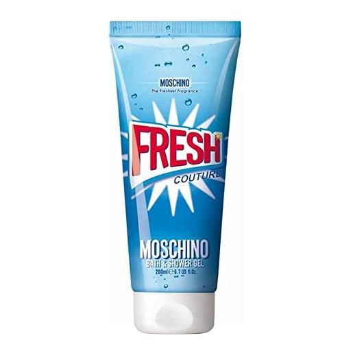 Moschino fresh couture bath and shower gel 200ml