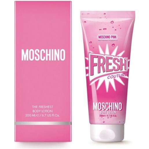 Moschino fresh couture pink body lotion 200ml