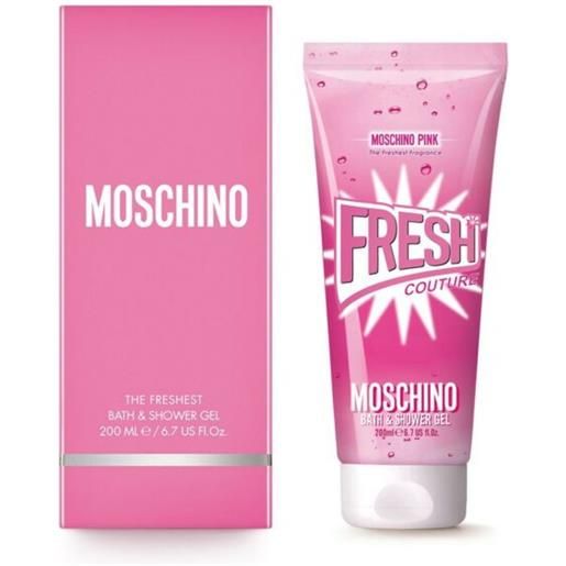 Moschino fresh couture pink shower gel 200ml