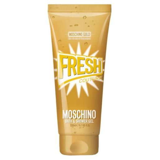 Moschino fresh couture gold bath & shower gel 200ml