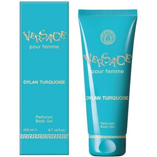 Versace dylan blue pour femme turquoise body gel 200ml