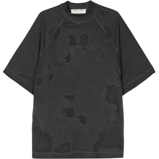 1017 ALYX 9SM t-shirt con effetto vissuto - grigio
