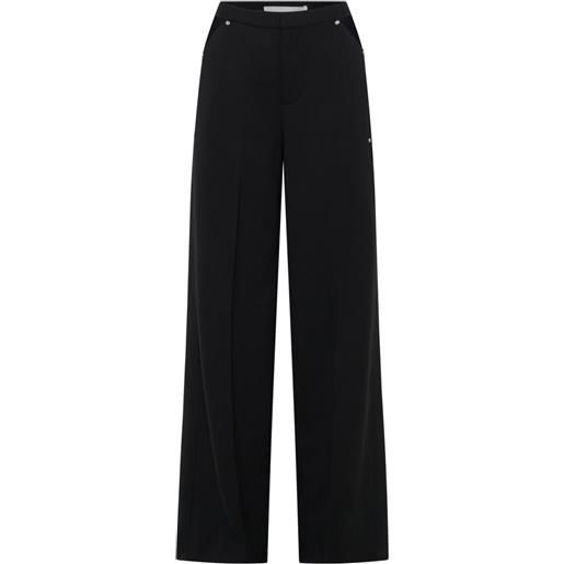 Dion Lee pierced stud high-waisted trousers - nero