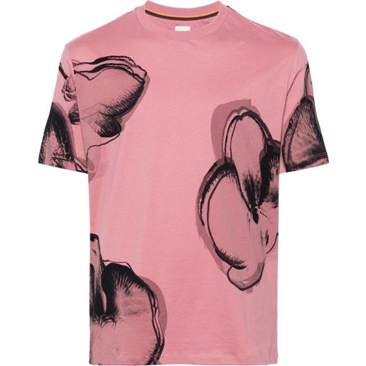 Paul Smith t-shirt con stampa - rosa