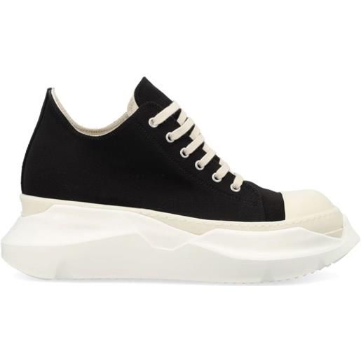 Rick Owens DRKSHDW sneakers abstract low - nero