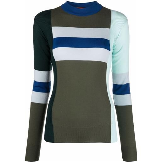colville maglione con design color-block - verde