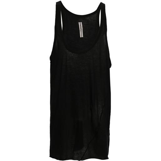 Rick Owens canotta fog - nero