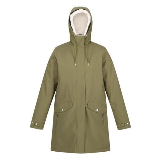 Regatta giacca donna brentley 3 in 1 impermeabile e traspirante - cappotto con cappuccio cresciuto - realizzata con tessuto riciclato
