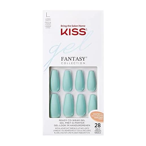 KISS gel scolpite unghie, color back it, 28 unità
