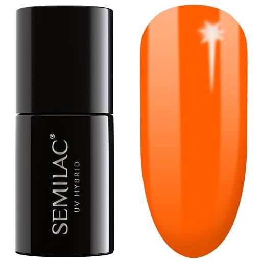 Semilac uv smalto semipermanente 566 neon orange 7ml
