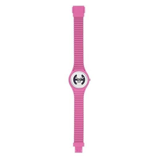 HIP HOP watches - orologio da donna pink lemonade hwu0533 - collezione solare - cinturino in silicone - impermeabile 5 atm - cassa 34mm - rosa