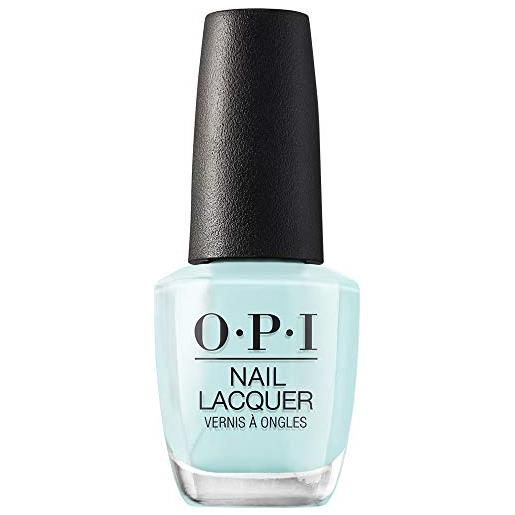 OPI nail lacquer | smalto per unghie, collezione fall venice | gelato on my mind | azzurro/verdeacqua, 15ml