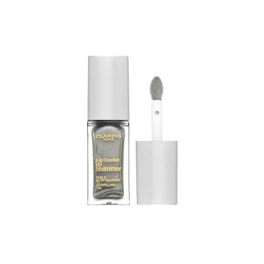 Clarins lip comfort oil shimmer olio labbra con glitteri 01 sequin flares 7 ml