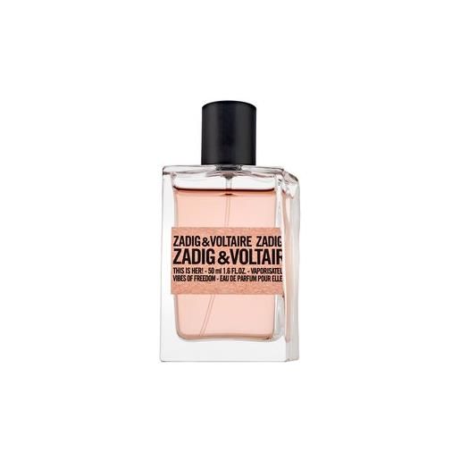 Zadig & Voltaire this is her!Vibes of freedom eau de parfum da donna 50 ml